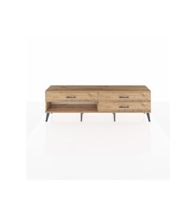 Arges TV Ünitesi 3 Çekmeceli  176x30x51 Çam-Çam