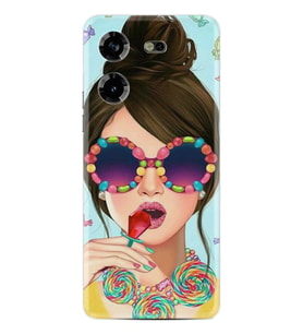 Tecno Pova 5 Kılıf Resimli Desenli Baskılı Silikon Sugar and Woman 1418