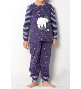DoReMi Kız Çocuk Pijama Takımı (Lacivert)