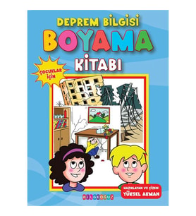 DEPREM BİLGİSİ BOYAMA KİTABI