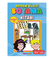 DEPREM BİLGİSİ BOYAMA KİTABI