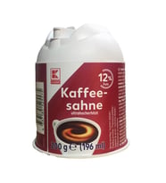 Kaffeesahne 12% Fett Kaffee Milch 200 g 