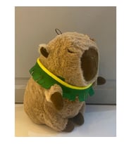 Kapibara Peluş Oyuncak Figür Yüksek Kalite Capybara Sevimli Kapibara Yumuşak Yastık Uyku Arkadaşı (Haki)