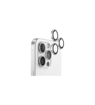 iPhone 16 pro Max kamera lens koruyucu (Gümüş)