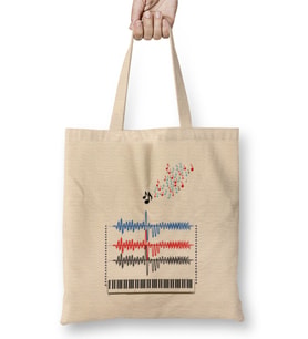 Music Piano Bez Çanta Uzun Saplı