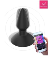 Magic Motion Equinox Telefon Kontrollü Giyilebilir  Plug (Siyah)
