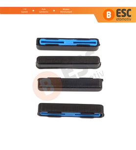 Mercedes W202 W203 W208 W209 W210 W211 W215 W219 W220 W240 W140 için Sunroof Perde Kılavuz Klipsi