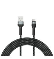 Zore Shira Serisi Micro USB Kablo 3m (Siyah)
