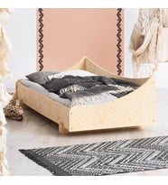 Montessori Karyola 90x190 Vega Çocuk Yatakları Doğal Çam