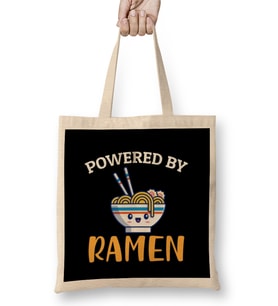 Ramen Best Food On Earth Ramen Bez Çanta Uzun Saplı