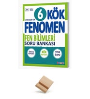Fenomen 6. Sınıf Maarif Kök Fen Bilimleri Soru Bankası + Telefon Standı