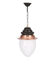 AVONNI BFE-68050-BSY-OP Sarı/Siyah Boyalı Dış Mekan Aydınlatma E27 Aluminyum Döküm Dip Akrilik Cam 22cm