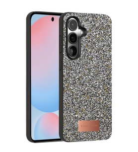 Onegif Galaxy S24 Fe Bright Simli Kapak - Gold