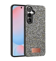 Onegif Galaxy S24 Fe Bright Simli Kapak - Gold