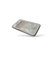 Samsung S5220 Kasa Samsung S5222 Star 3 Uyumlu Beyaz Renk Orta Kasa Ön Arka Kapak Tuş Takımı