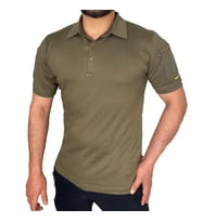 Wolftrap Polo Yaka 2 Cepli Kısa Kollu Taktik T-Shirt Haki