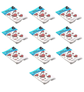 Arma Baskılı Mini Blok Poşet Torba - No : 1 - 22x35 Cm. - Beyaz - 100 Adetlik 10 Paket