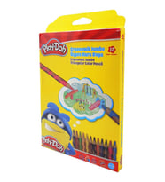 Play-Doh Kuru Boya Jumbo Oluklu 12 Renk PLAY-KU027