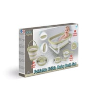 7272 Katlanabilir 3'Lü Bebek Banyo Seti Eco-Yeşil