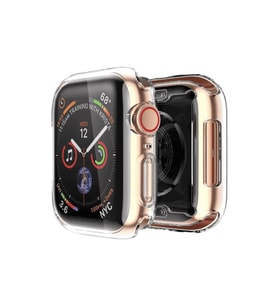 BİNANO APPLE WATCH 40MM SİLİKON KASA VE EKRAN KORUYUCU ŞEFFAF