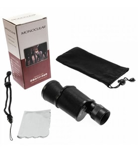 Baigish 10X40 Metal Deri Kaplamalı Rus Monoküler Dürbün