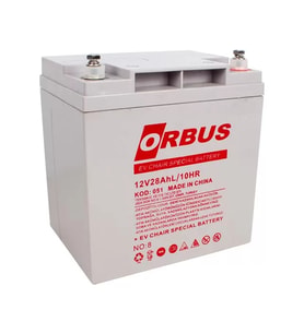 12 Volt 28 Amper Elektrikli Bisiklet Aküsü