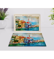 BK Home Yağlıboya Tasarımlı 1000 Parça Profesyonel Puzzle-9