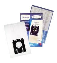 Philips Uyumlu FC 8721 Performer Expert Süpürge Toz Torbası 4 Adet