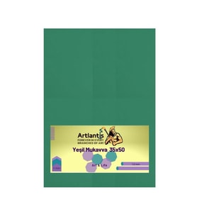 Yeşil Renkli Mukavva 35x50 5 Adet Artlantis Renkli Mukavva 5 Adet