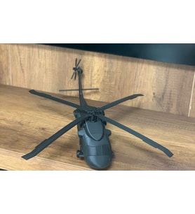 Skorsky S70 Model 3D Baskı Helikopter (Demonte), Sikorsky Helikopter, Uh-60 Black Hawk, Tercihe Göre İsim Baskılı (50 cm Dolgulu)