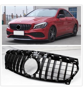 Mercedes Cla W117 GTR Amg Ön Panjur Izgara Seti 2013-2015 Arası