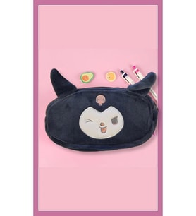 Kuromi  Peluş Fermuarlı Kalemlik Makyaj Çantası