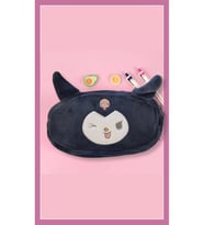Kuromi  Peluş Fermuarlı Kalemlik Makyaj Çantası