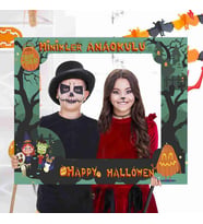 Halloween Anaokulu Hatıra Foto Çerçeve