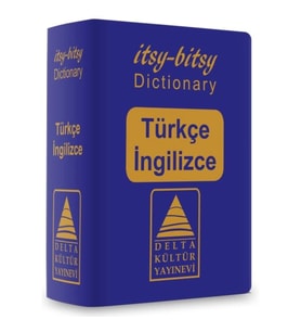 Delta Kültür Türkçe - İngilizce Mini Sözlük