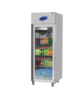 CSA Karacasan 700 Lt Dik Tip Tek Kapılı Derin Dondurucu(304 Çelik)