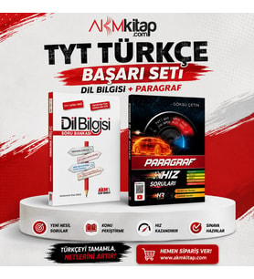 Hız ve Renk TYT AYT KPSS ALES DGS Paragraf ve AKM Dil Bilgisi Soru Bankası Seti 2 Kitap