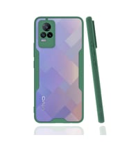 Vivo V21e Kılıf Platin Silikon - Yeşil