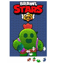 Spike Brawl Stars Puzzle 240 Parça Yapboz