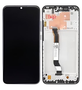 Tkgz - Xiaomi Redmi NOTE 8 Uyumlu Lcd Ekran Dokunmatik -A- Kalite ÇITALI SİYAH