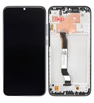 Tkgz - Xiaomi Redmi NOTE 8 Uyumlu Lcd Ekran Dokunmatik -A- Kalite ÇITALI SİYAH