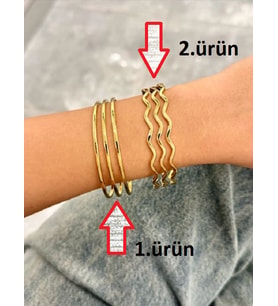 AJDA BİLEZİK ZİGZAG MODEL (2.ürün)