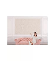 Pastel Renkli Geometrik Desenli Duvar Kağıdı-5777