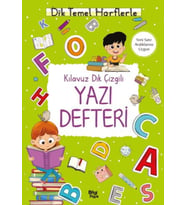 Kılavuz Dik Çizgili Yazı Defteri (Küçük Boy)