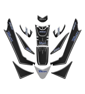 Yamaha Tmax 530 2017 - 2021 Uyumlu Tank Pad Set 002