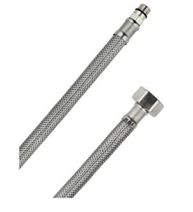 3/8-M10 PASLANMAZ ÇELİK ÖRGÜLÜ BATARYA FLEXİ 50 cm