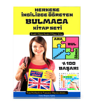 Herkese İngilizce Öğreten Bulmaca Kitap Seti (4 Kitap)