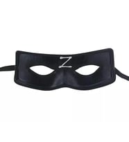 Zorro Maskesi Arkadan Lastikli Z Baskılı