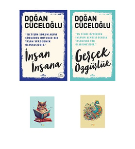 İnsan İnsana - Gerçek Özgürlük - Doğan Cüceloğlu - Kronik Kitap - Not Defterli Seti