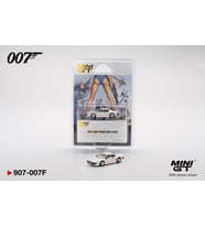 Mini GT 907 BL Lotus Esprit Turbo White "Sadece Gözleriniz İçin" 1/64 Model Araba (Beyaz)
